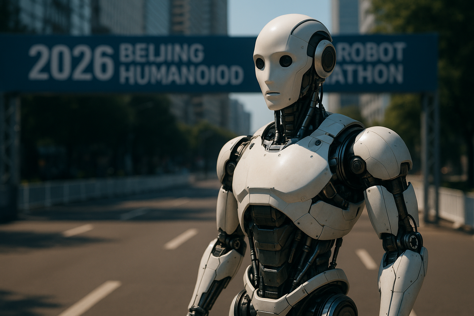 話題の人型ロボット・ハーフマラソン、北京で2回目の開催　“リモコン卒業”は可能か