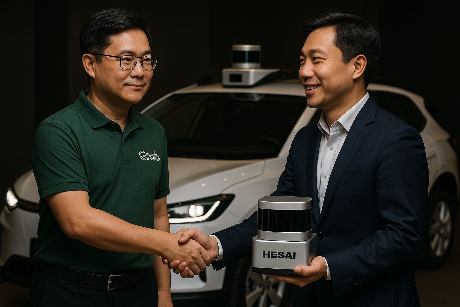 自動運転の“目”、Grabが独占供給。中国LiDAR大手Hesaiと東南アジア全域で戦略提携
